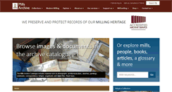 Desktop Screenshot of millsarchive.org